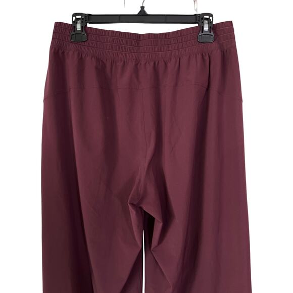 Lululemon Burgundy Wide Leg Split Hem Pants Women's Size 10 EUC - Picture 10 of 10